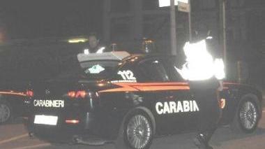 L’intervento dei carabinieri