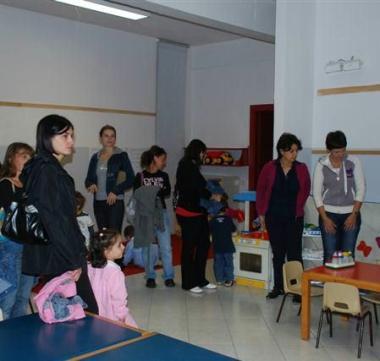 Un momento della festa 