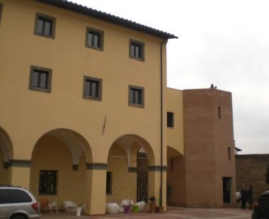 Lhotel San Miniato allinterno del quale si trova lauditorium 