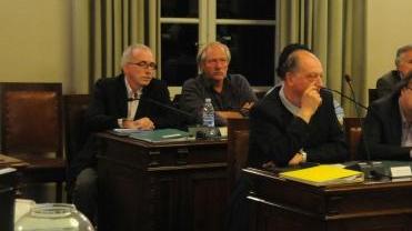 Sichi (Rc) e Tambellini in consiglio comunale (foto Vip)
