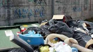 <b>RIFIUTI:</b> Un cumulo di spazzatura abbandonato lungo la strada Crescono i problemi nella gestione dei rifiuti
