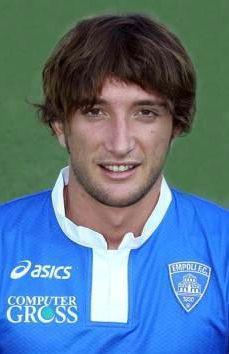 Il giovane difensore azzurro Daniele Mori 