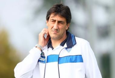 Il tecnico azzurro Alfredo Aglietti  