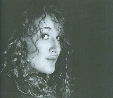 La giovane artista lucchese Beatrice Baldaccini quasi ventenne 