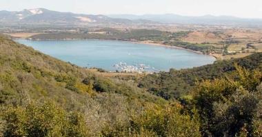 Una veduta del Golfo di Baratti 