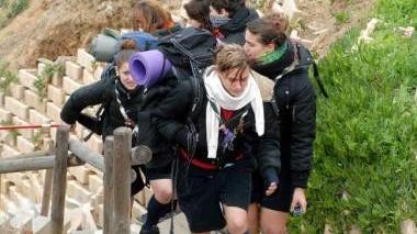 Degli scout durante un’uscita
