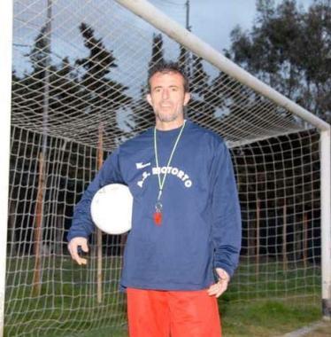 Lallenatore Luca Cioni 