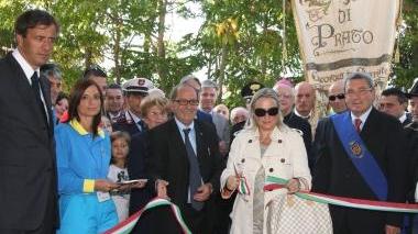 Il prefetto Federico al taglio del nastro alla Misericordia