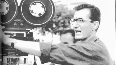 Il regista Carlo Lizzani in una foto d’epoca