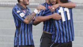 <b>PISA-GOL! </b>Un’esultanza dei nerazzurri