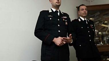 La droga sequestrata, il capitano Antro e il maresciallo Savi
