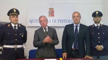 Un momento della conferenza stampa
