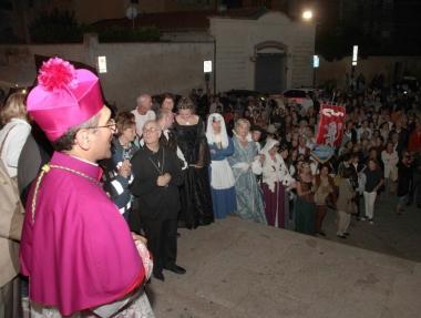 <b>ENTUSIASMO </b>a Orbetello per la prima uscita ufficiale del nuovo vescovo Borghetti 