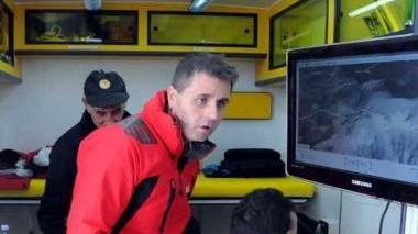 L’esercitazione del Soccorso Alpino a Campocecina