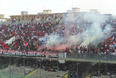 <b>PUBBLICO.</b> Il gran tifo sugli spalti dello Zaccheria 