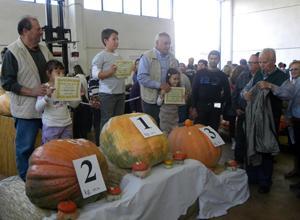 Zucca gigante da 87 chili trionfa nella competizione tra passionisti dell'orto