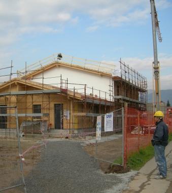 Un cantiere edile (foto darchivio)   