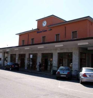 Lesterno della stazione 