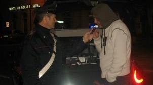 Una pattuglia di carabinieri