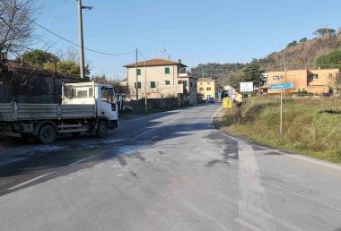 Uno scorcio della frazione di Laura    
