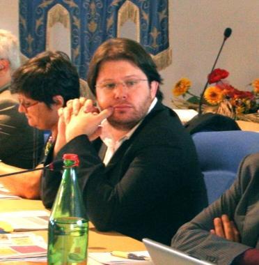 Il sindaco Alessandro Franchi insieme allassessore Lilia Benini  