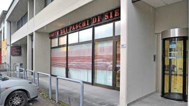 La filiale di Bottegone del Monte dei Paschi di Siena