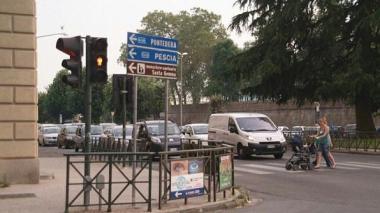 Nuovi semafori a Led nella zona di Porta Elisa