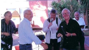 <b>MARATHON. </b>Da sin. Ottaviano, Mazzoni, Santucci, Brogni e Della Longa