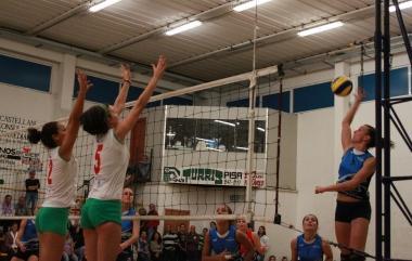 <b>PALLAVOLO. </b>Una fase del torneo alla palestra del Cep 