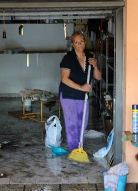 Un altro garage inghiottito da acqua e fango durante la notte a San Donato 