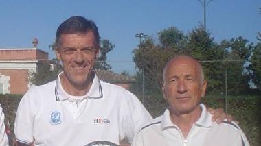 Villani e Martelli, gli Over 55 del Tc Prato