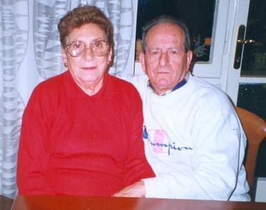 <b>CHE COPPIA.</b> Walter e Rosanna insieme dal 1950 