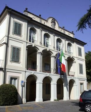 Il palazzo comunale di Monsummano     