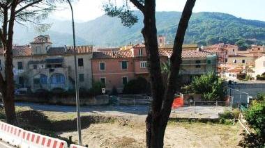 L’area per il parcheggio