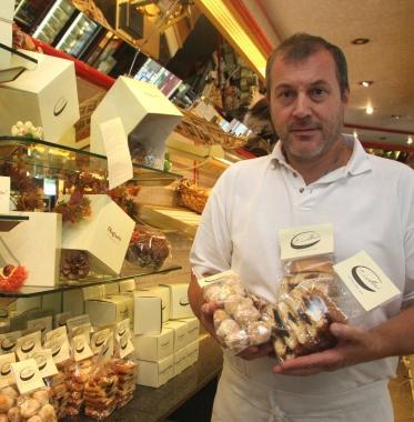 Roberto Ciolini mostra alcune leccornie