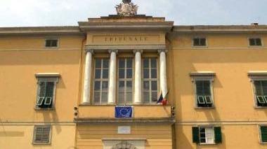 Il palazzo del tribunale di Pontremoli