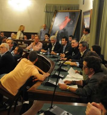 Il gruppo del Pdl in consiglio comunale 