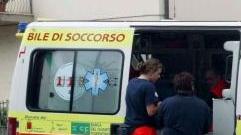 È intervenuta l’ambulanza della Croce d’Oro