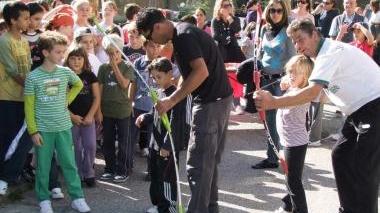 Scherma, basket, ballo e lo sport è una festa