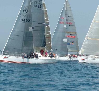 Una regata velica 
