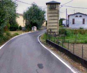 Via di Mezzo nel tratto di Caserana 