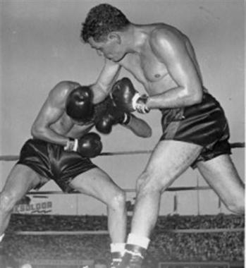 <b>IL RAGIONIERE DEL RING.</b> Emilio Marconi durante un match 