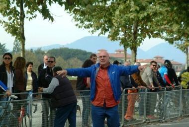 Pier Luigi Poli il patron della Lucca in Bicicletta 