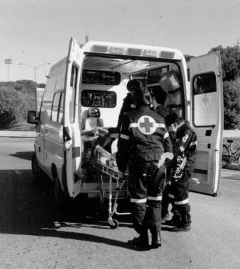 <b>LINCIDENTE.</b> Il ragazzo soccorso dal 118 