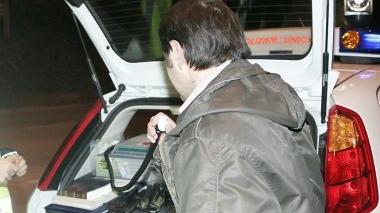 Automobilista sottoposto al test dell’etilometro