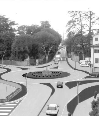 Il progetto finale della rotatoria alle Casacce    