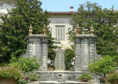 Uno scorcio di villa Magia 