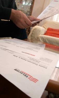 Una bolletta Telecom 