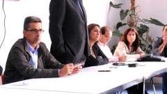 Il sindaco Cosimi interviene all’assemblea