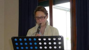 Un’allieva della scuola di musica